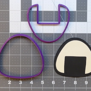 Rice Ball 266-A366 Cookie Cutter Set
