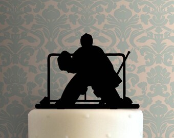 Hockey Goalie 225-A660 Cake Topper