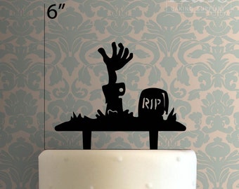 Graveyard 101 Cake Topper