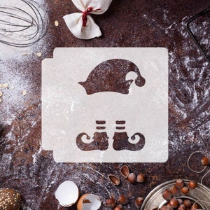 Christmas - Elf Hat with Legs 783-D973 Stencil