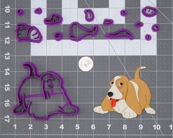 Basset Hound Dog Body 266-H182 Cookie Cutter Set