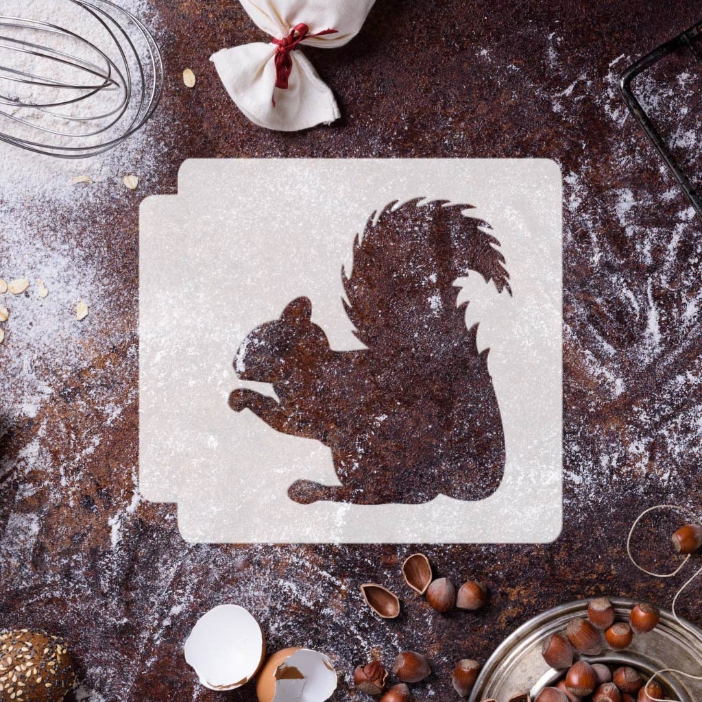 Squirrel Body Pattern Squirrel Body 783-H815 Stencil Silhouette - Etsy