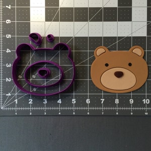 Bear Face 101 Cookie Cutter Set