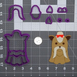 Dog - Shih Tzu Body 266-D425 Cookie Cutter Set