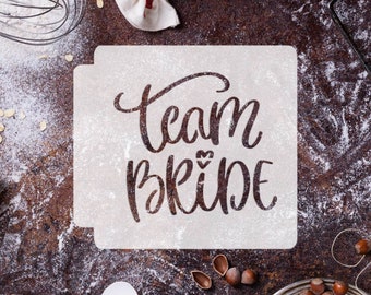 Plantilla del equipo de la novia 783-F567