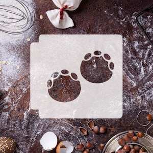 Elephant Prints 783-D565 Stencil