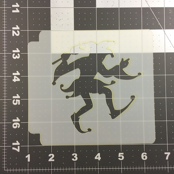 Jester 100 Stencil | Etsy