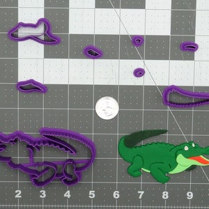 Crocodile 266-D061 Cookie Cutter Set