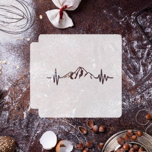 Mountain Pulse 783-G524 Stencil