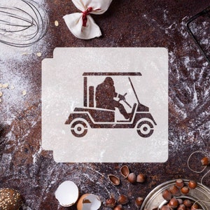 Szablon Bigfoot on Golf Cart 783-H727