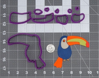 Juego de cortadores de galletas Tucán Bird 266-K192