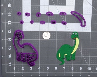Dinosaur - Brontosaurus Body 266-F447 Cookie Cutter Set