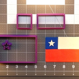 Chile Flag 266-431 Cookie Cutter Set
