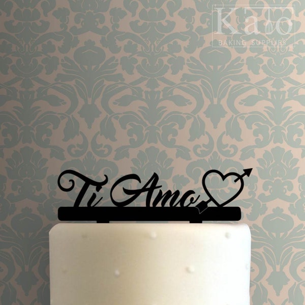 Ti Amo - I Love You 225-339 Cake Topper