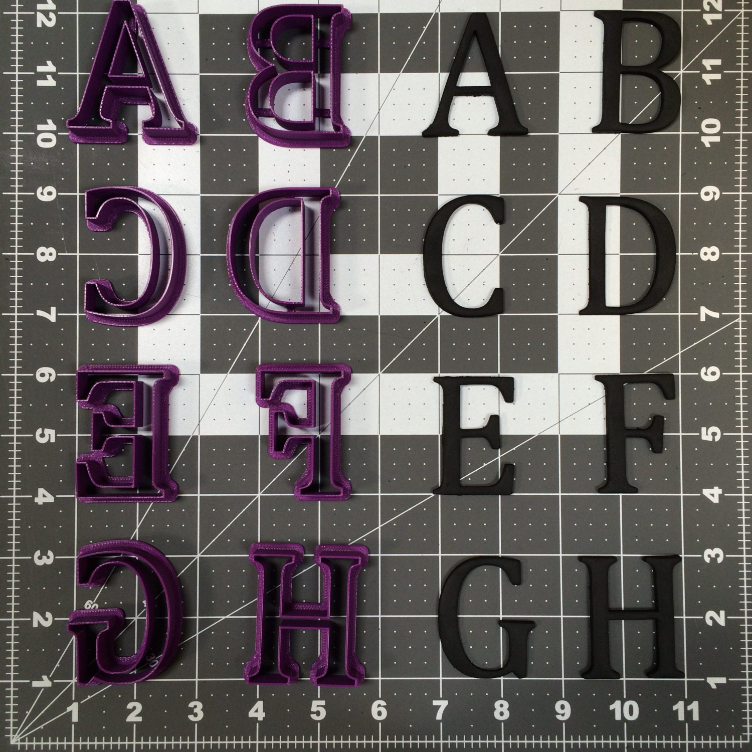 Full alphabet mold – Liquid Fantasy