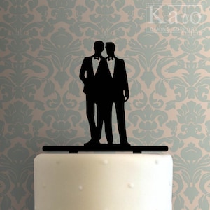 Couple gay 225-590 Décoration de gâteau