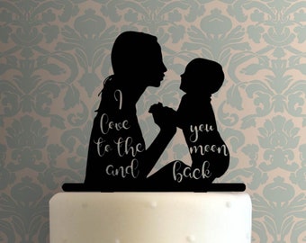 Mother and Baby 225-A748 Cake Topper