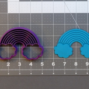 Rainbow with Clouds 266-A995 Cookie Cutter