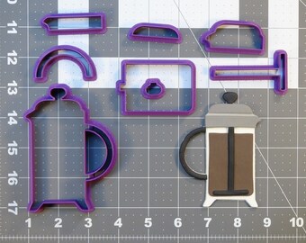 Coffee French Press 266-C252 Cookie Cutter Set