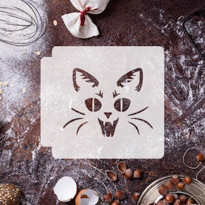 Cat Face 783-F828 Stencil