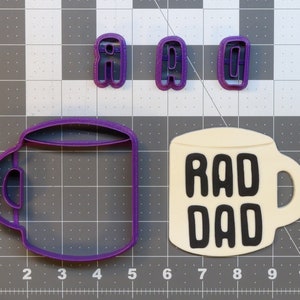 Rad Dad 266-B459 Cookie Cutter Set