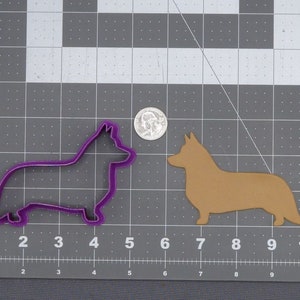 Corgi Dog Body 266-K335 Cookie Cutter Silhouette