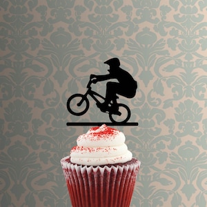 BMX Rider 228-516 Cupcake Topper