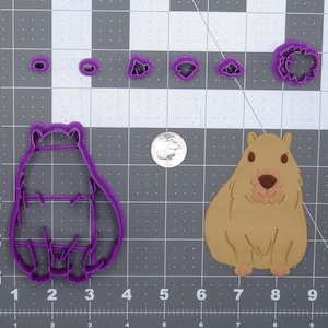 Capybara 266-E663 Cookie Cutter Set