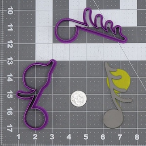 Music Note 266-J771 Cookie Cutter Set