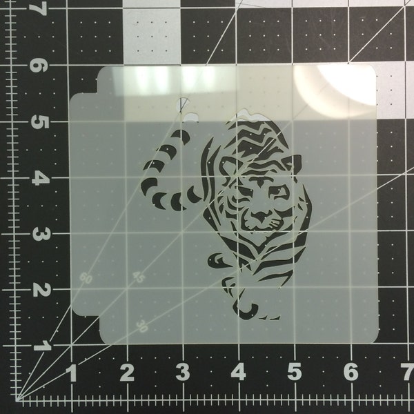 Tiger 100 Stencil