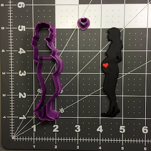 Pregnant Woman 100 Cookie Cutter Set