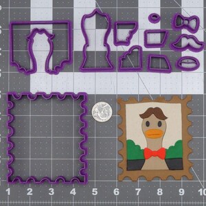 Juego de cortadores de galletas Goose Stamp 266-L226