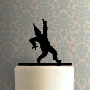 Sasquatch with Party Hat 225-A285 Cake Topper