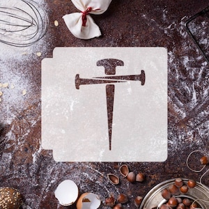 Cross of Nails 783-F559 Stencil