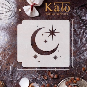 Moon and Stars 783-A021 Stencil