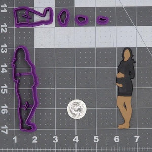 Pregnant Woman 266-L989 Cookie Cutter Set