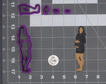Pregnant Woman 266-L989 Cookie Cutter Set
