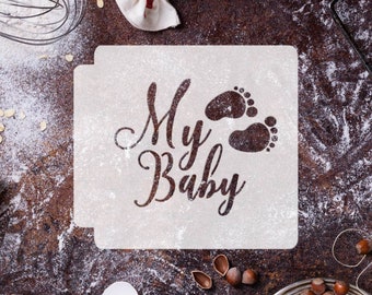 Stencil Il mio bambino 783-F302