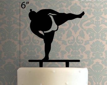 Sumo Wrestler 100 Cake Topper
