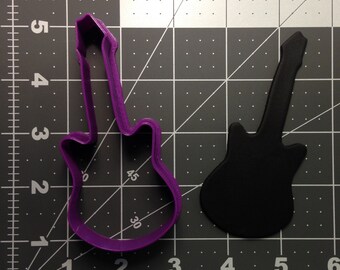 Electric Guitar Cookie Cutter