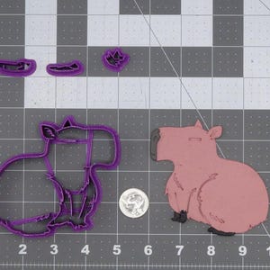 Capybara Body 266-L486 Cookie Cutter Set