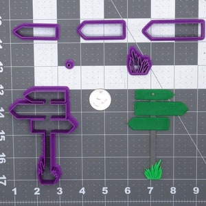 Street Sign 266-G032 Cookie Cutter Set
