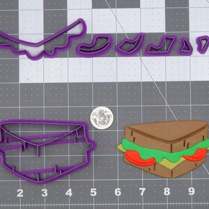 Sandwich 266-L638 Cookie Cutter Set