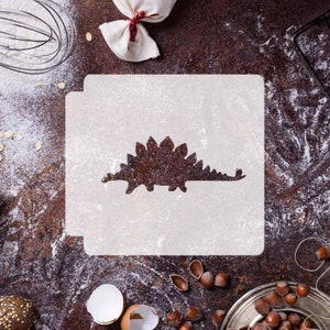 Dinosaur - Stegosaurus 783-C486 Stencil Silhouette