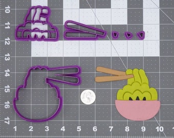 Ramen 266-I064 Cookie Cutter Set