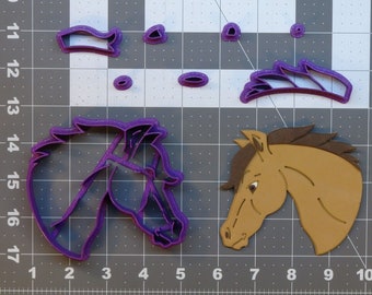 Horse Head 266-B771 Cookie Cutter Set