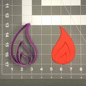 Flame 102 Cookie Cutter