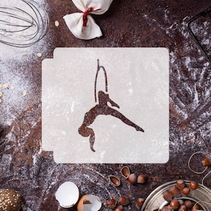 Antenne hoepel danser 783-H734 stencil