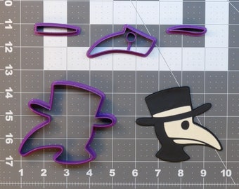 Conjunto de cortador de biscoitos Plague Doctor 266-A456