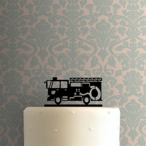 Fire Truck 225-B261 Cake Topper